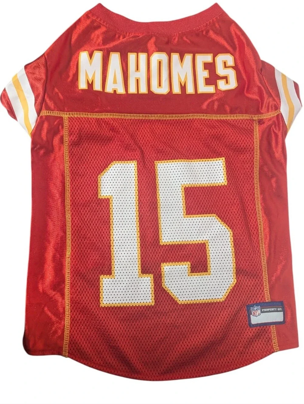 NFL Kansas City Chiefs #15 Mahomes Mesh Dog Jersey  (XL)
